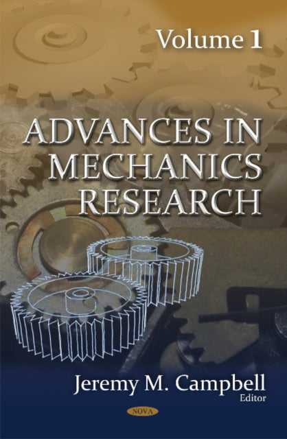 Book cover of: Advances in Mechanics Research