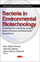 Book cover of: Bacteria in Environmental Biotechnology. By: Wan Azlina Ahmad