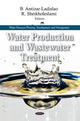 Book cover of: Water Production & Wastewater Treatment. By: B. Antizar-Ladislao