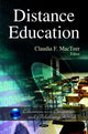 Book cover of: Distance Education. By: Claudia F. MacTeer