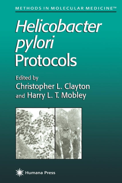 Book cover of: Helicobacter pylori Protocols. By: Christopher L. Clayton