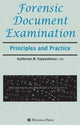 Book cover of: Forensic Document Examination. By: CDE Katherine M. M. Koppenhaver