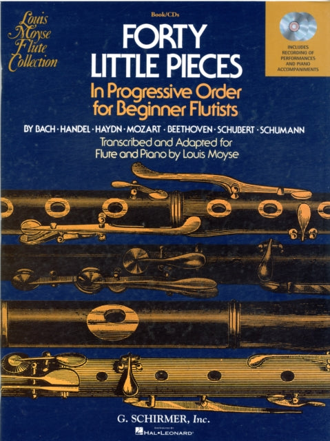 Book cover of: Forty Little Pieces (Book/Online Audio). By: Hal Leonard Corp.