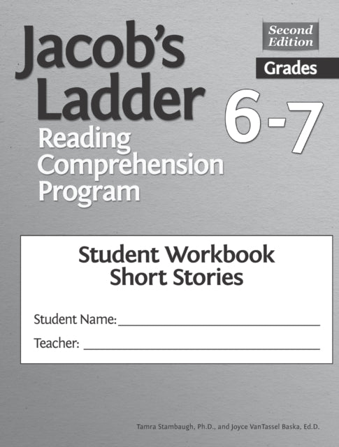 Book cover of: Jacob's Ladder Reading Comprehension Program. By: Joyce VanTassel-Baska