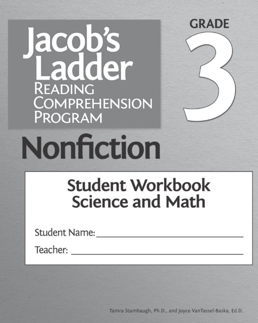 Book cover of: Jacob's Ladder Reading Comprehension Program. By: Joyce VanTassel-Baska