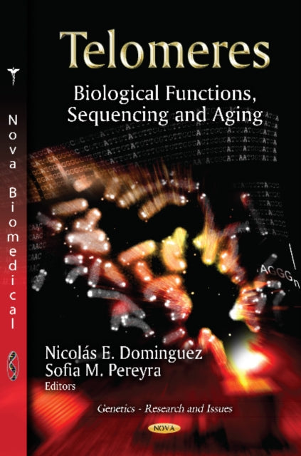 Book cover of: Telomeres. By: Nicolás E. Dominguez