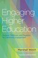 Book cover of: Engaging Higher Education. By: Marshall Welch