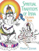 Book cover of: Spiritual Traditions of India Coloring Book. By: Harish Johari