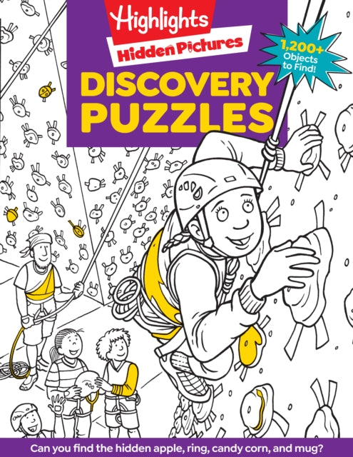 Book cover of: Discovery Puzzles. By: Highlights for Children Editorial Staff