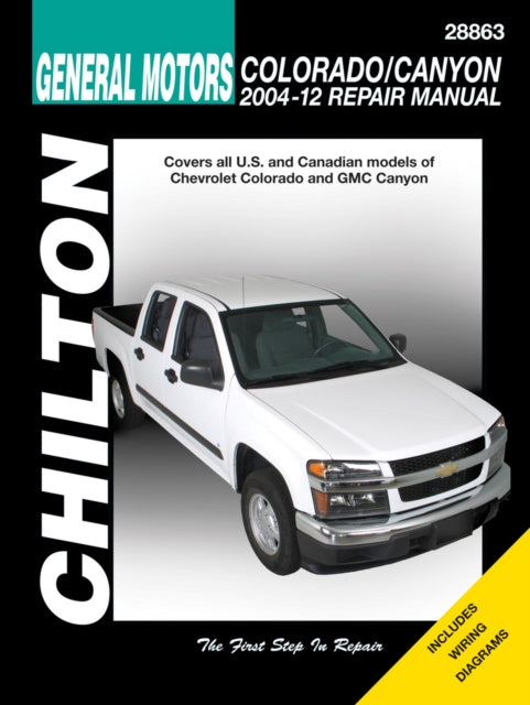 Book cover of: Chevrolet Colorado/GMC Canyon (Chilton). By: Jay Storer