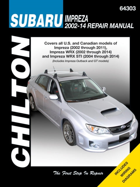 Book cover of: Subaru Impreza & WRX (Chilton). By: Chilton