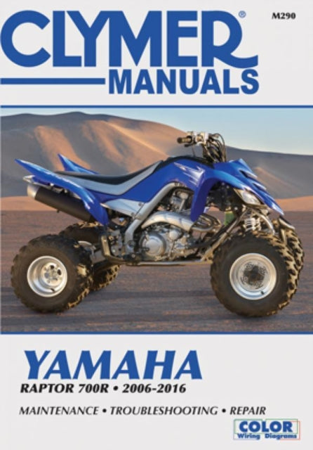 Book cover of: Clymer Yamaha Raptor 700R Motorcycle Repair Manual. By: Haynes Publishing