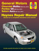 Book cover of: Chevrolet Malibu, Pontiac G6 & Saturn Aura '04-'12. By: Haynes Publishing