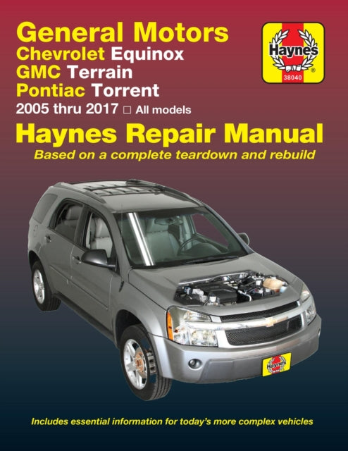 Book cover of: General Motors: Chevrolet Equinox, Pontiac Terrain. By: Haynes Manuals