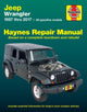 Book cover of: Jeep Wrangler ('87-'17). By: Haynes Publishing