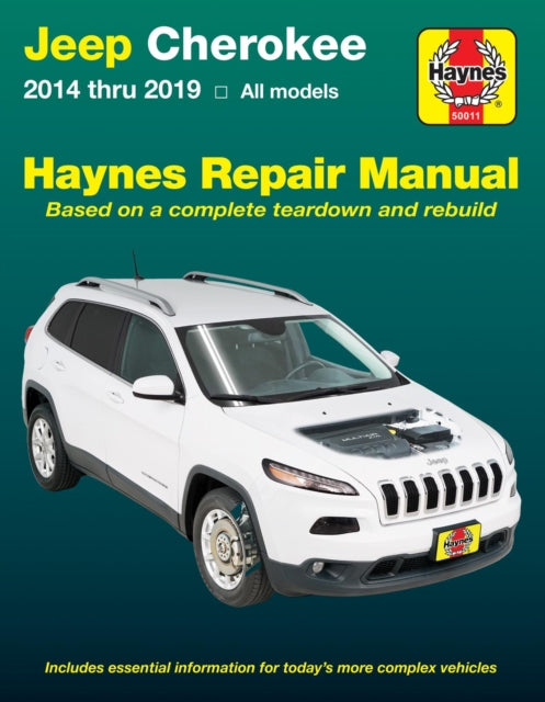 Book cover of: JEEP CHEROKEE 2014-2019. By: Editors of Haynes Manuals
