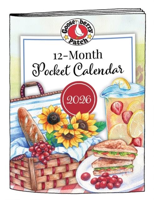 Book cover of: 2026 Gooseberry Patch Pocket Calendar