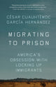 Book cover of: Migrating to Prison. By: César Cuauhtémoc García Hernández