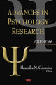 Book cover of: Advances in Psychology Research