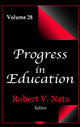 Book cover of: Progress in Education. By: Robert V. Nata