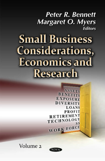 Book cover of: Small Business Considerations, Economics & Research. By: Peter R. Bennett