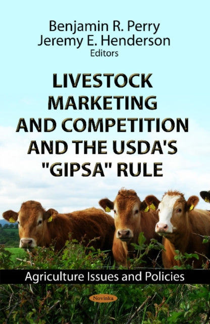 Book cover of: Livestock Marketing & Competition & the USDA's. By: Benjamin R. Perry