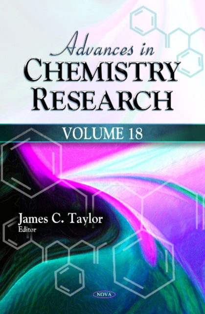 Book cover of: Advances in Chemistry Research. By: Taylor, James C.