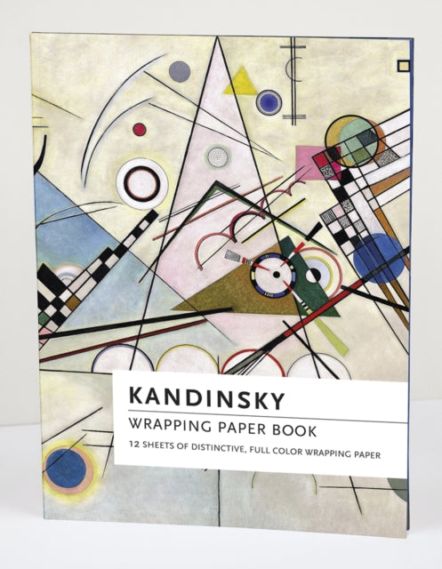 Book cover of: Vasily Kandinsky Wrapping Paper Book. By: teNeues Publishing Company