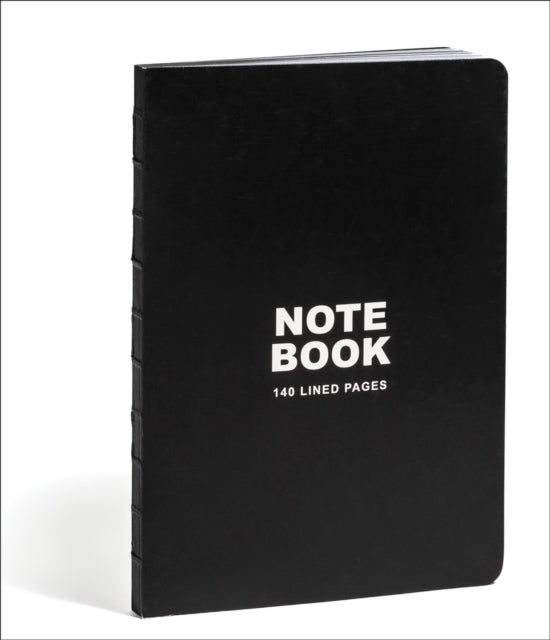 Book cover of: Black A5 Notebook. By: teNeues Stationery