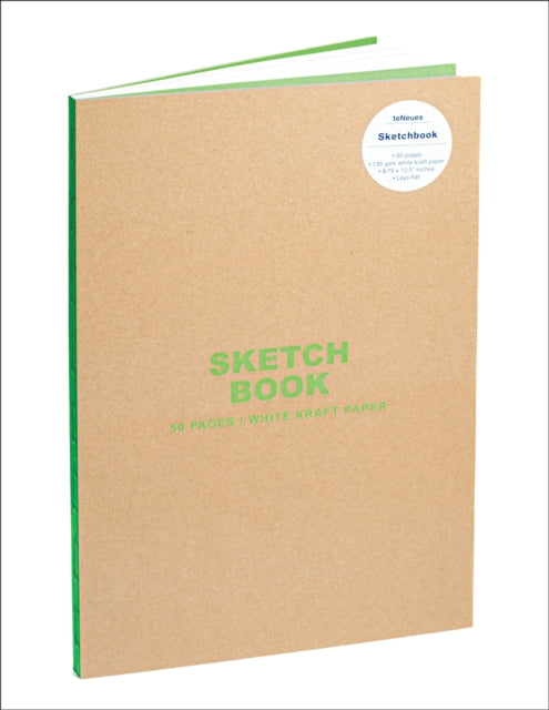Book cover of: Kraft and Green Sketchbook