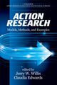 Book cover of: Action Research. By: Jerry W. Willis