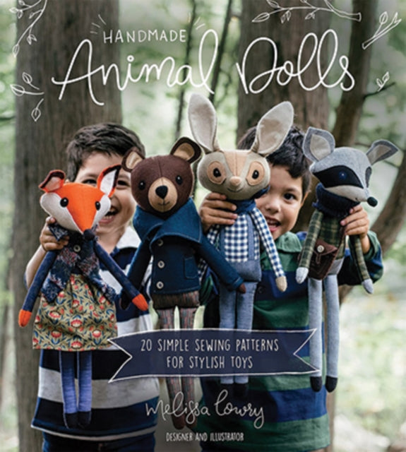 Book cover of: Handmade Animal Dolls. By: Melissa Lowry