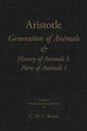 Book cover of: Generation of Animals & History of Animals I, Parts of Animals I. By: Aristotle