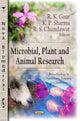 Book cover of: Microbial, Plant & Animal Research