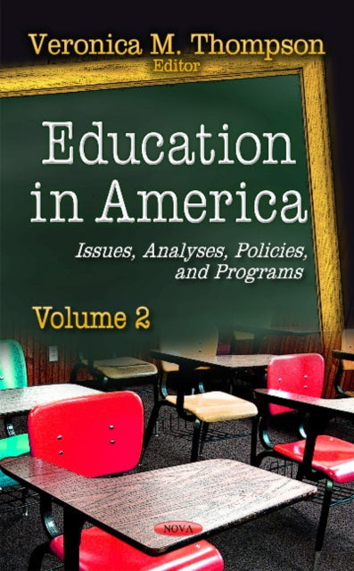 Book cover of: Education in America. By: Veronica M. Thompson