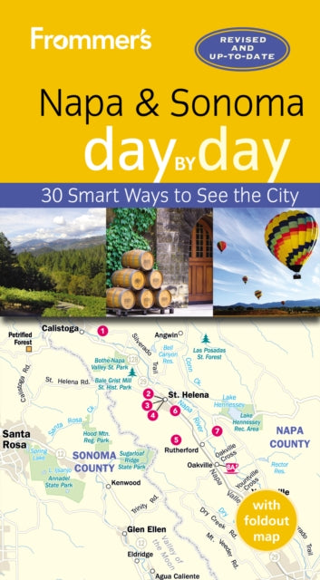 Book cover of: Frommer's Napa and Sonoma day by day. By: Avital Andrews