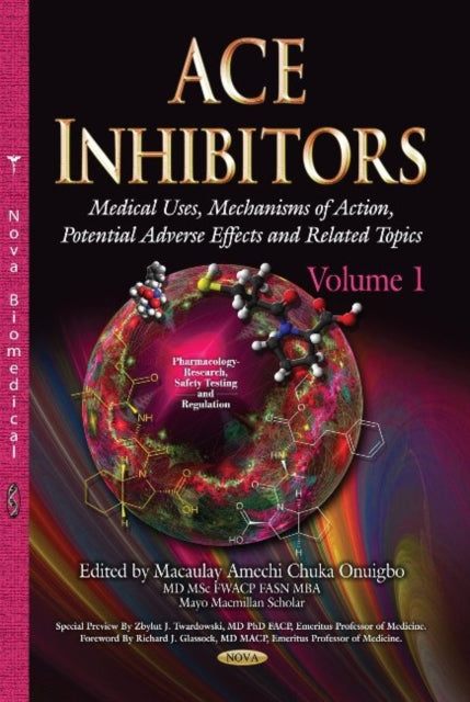 Book cover of: ACE Inhibitors. By: Macaulay Amechi Onuigbo