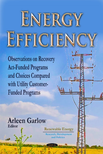 Book cover of: Energy Efficiency. By: Arleen Garlow