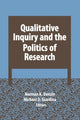 Book cover of: Qualitative Inquiry and the Politics of Research. By: Norman K. Denzin