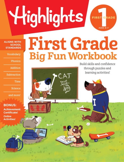 Book cover of: First Grade Big Fun Workbook