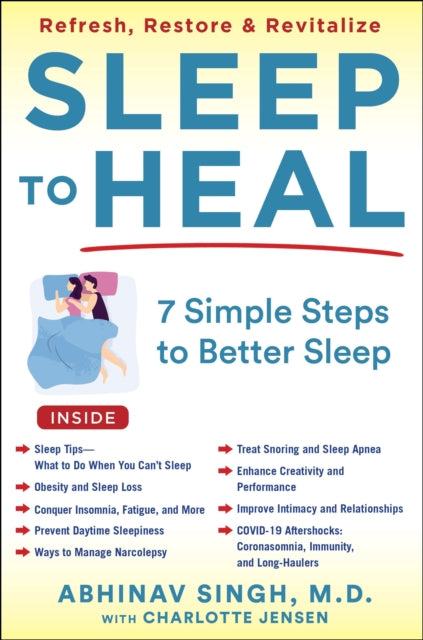Book cover of: SLEEP TO HEAL. By: Abhinav Singh