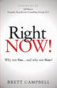 Book cover of: Right Now!. By: Brett Campbell