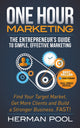 Book cover of: One Hour Marketing. By: Herman Pool