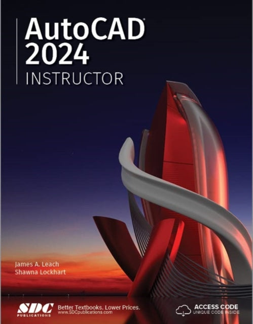Book cover of: AutoCAD 2024 Instructor. By: Shawna Lockhart