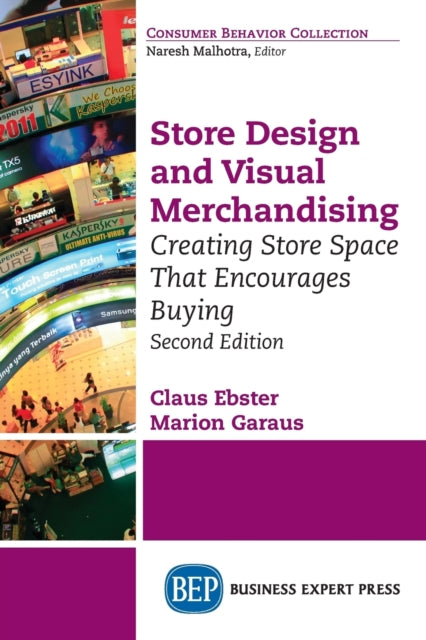Book cover of: Store Design and Visual Merchandising. By: Claus Ebster