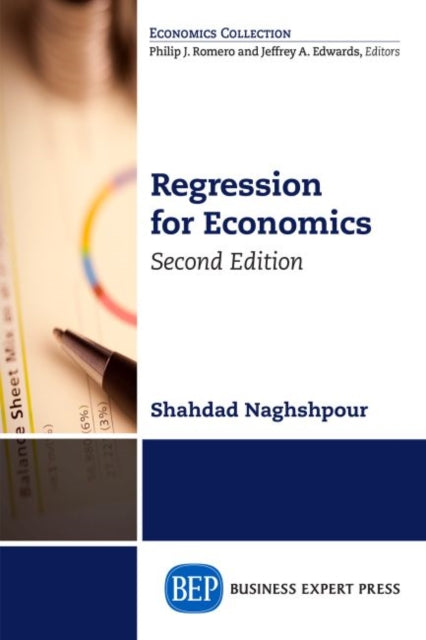 Book cover of: Regression for Economics. By: Shahdad Naghshpour