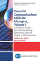 Book cover of: Essential Communications Skills for Managers, Volume I. By: Walter St John