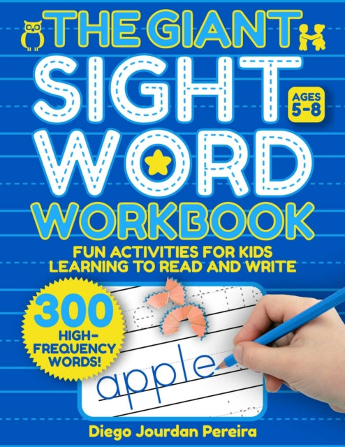 Book cover of: Giant Sight Word Workbook. By: Diego Jourdan Pereira