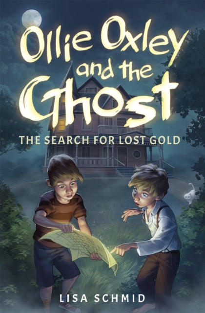 Book cover of: Ollie Oxley and the Ghost. By: Lisa Schmid