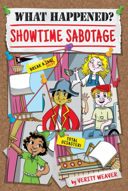 Book cover of: Showtime Sabotage. By: Verity Weaver